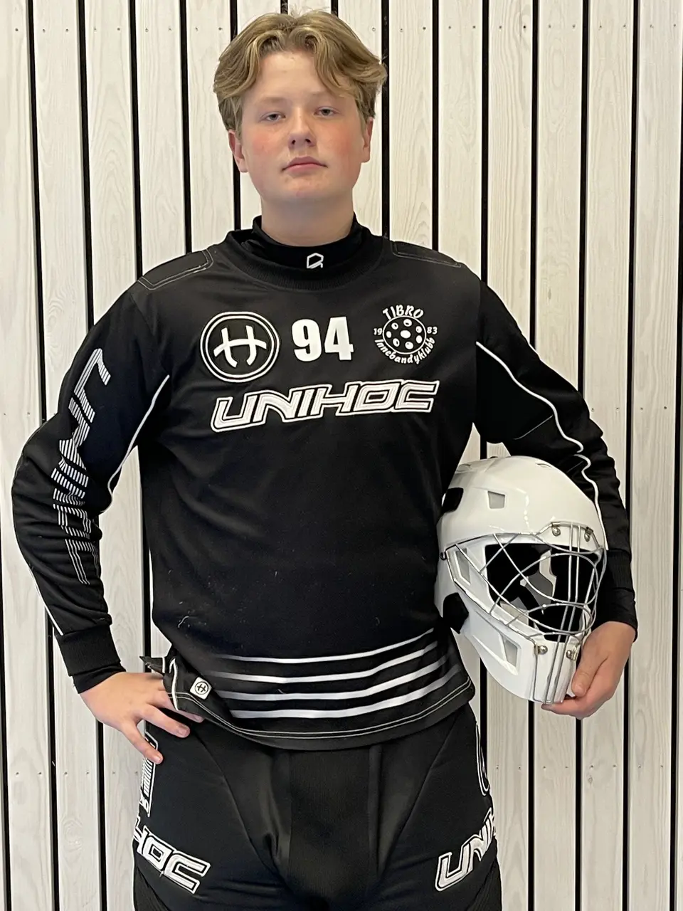Målvakt Oskar Gradh