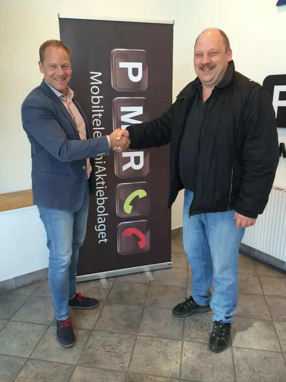 Jörgen hälsar PMR:s VD Pär Rundqvist välkommen till ytterligare en säsong