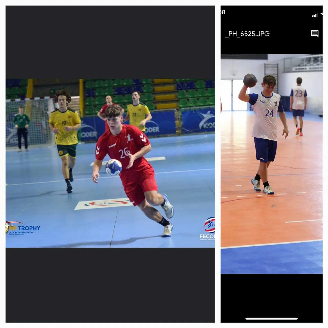Tim in action
