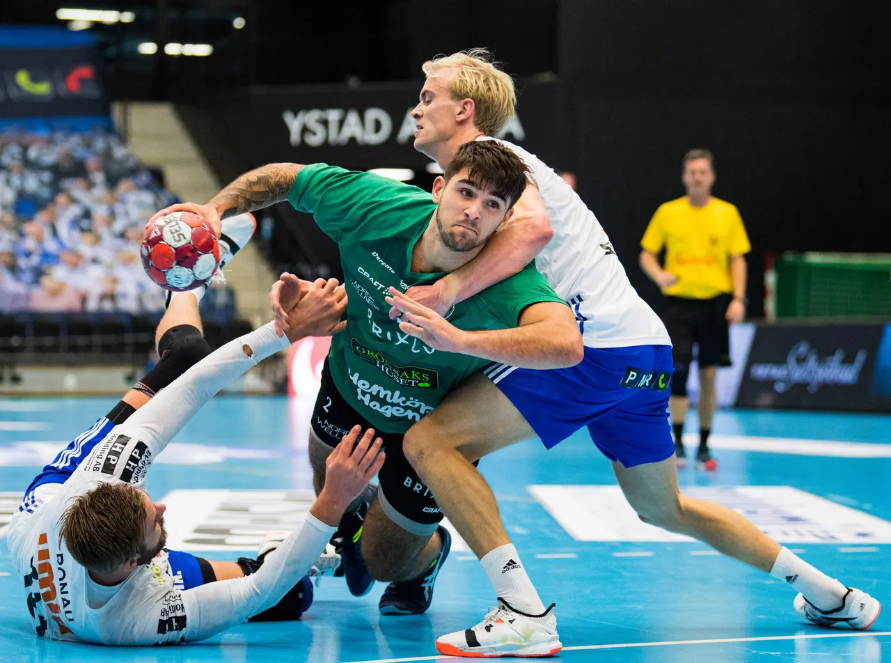 Max Santos in action! Arkiv: Bildbyrån