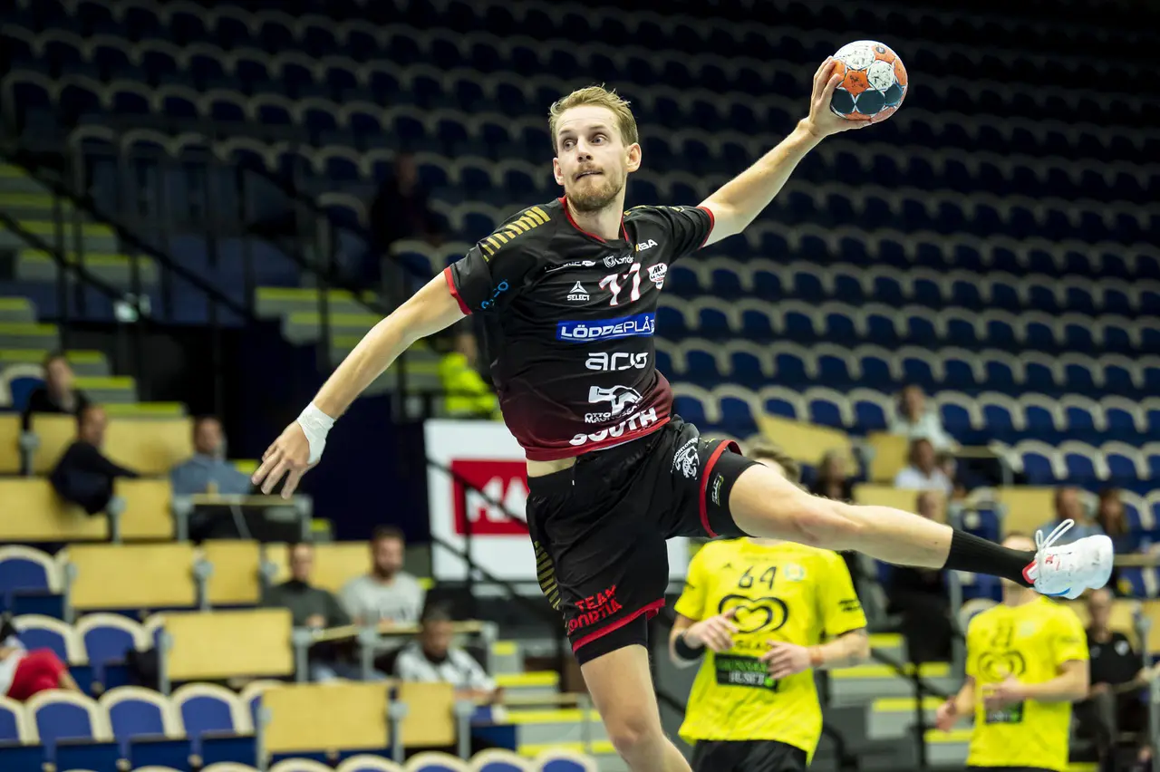 En formstark Johannes Larsson Arkivfoto: Bildbyrån
