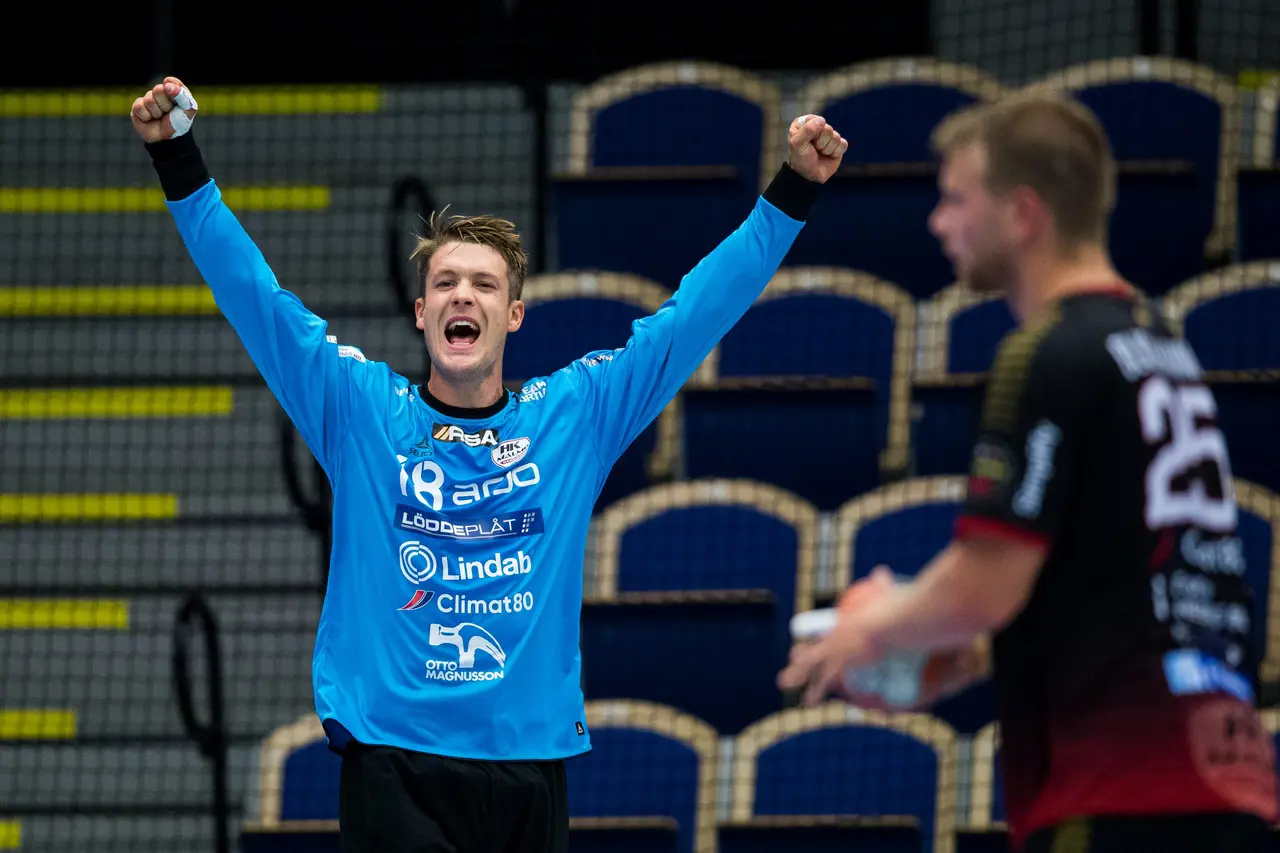 Anton och Anton bäddade för segern mot Ystads IF Arkivfoto: Bildbyrån