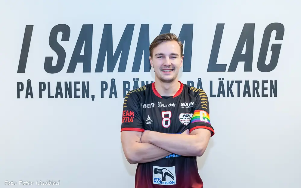 Robert Månsson, spelarambassadör #viställerupp Bild: Peter Lindblad