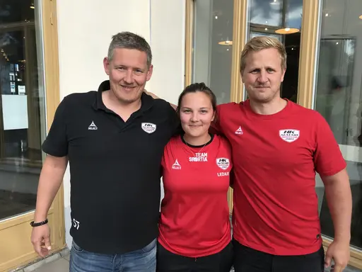 Stian, Hanna och Konrad