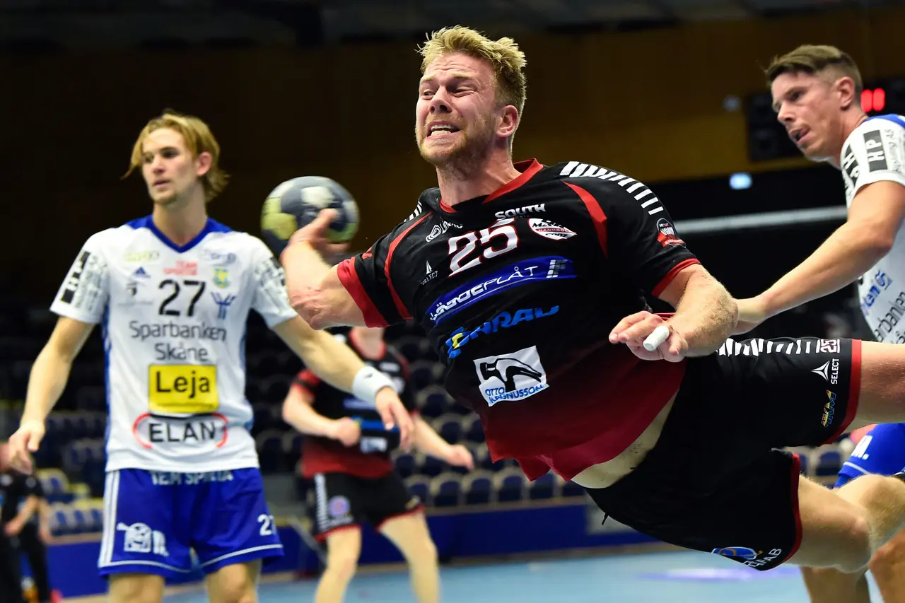 Anton Blickhammar mot Ystads IF. Foto: Bildbyrån