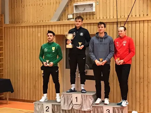 Jodde, Viggo, Hjalmar och Mose tävlade. Jodde tog silver i seniorklassen. Viggo tog brons i juniorklassen. 