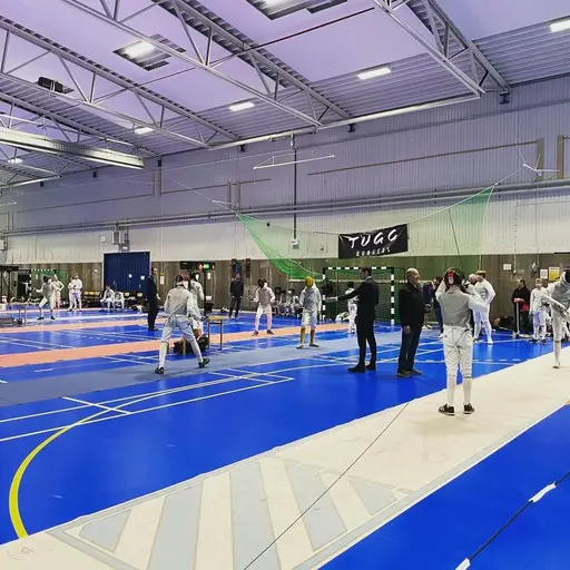 Sebbe tog guld i herrarnas seniorflorett. Jodde och Viggo tog brons i samma klass. Joel tog silver i värja U20. TUGG Burgers och Aqua Nobel sponsrade. 