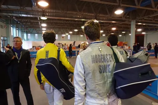 Petter och Viggo på EM i Italien 2019.