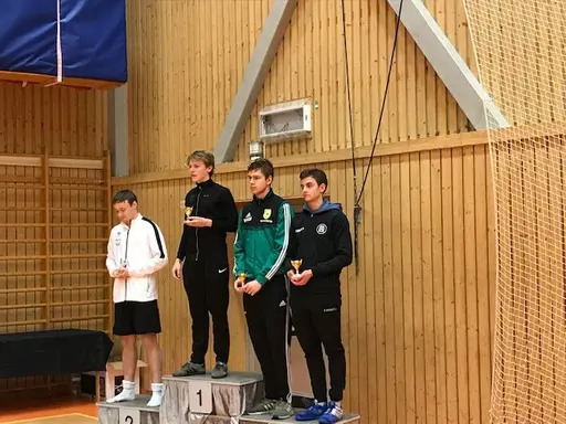 Jodde, Viggo, Hjalmar och Mose tävlade. Jodde tog silver i seniorklassen. Viggo tog brons i juniorklassen. 
