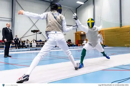 FK Aramis på prispallen (från vänster): Viggo Mogensen, Hjalmar Raihle, Sebastian Persson och Jordanis Papadopoulos.