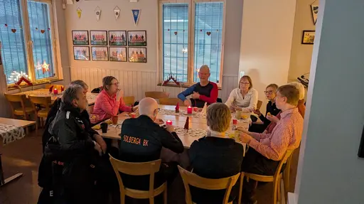 I går (20241213) samlades gåfotbollen och hade luciafika och spelarmöte angående seriespel 2024.