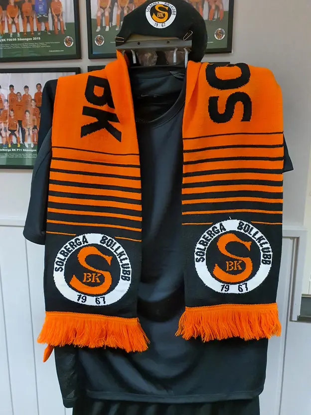 Solberga Bollklubbs supporterhalsduk