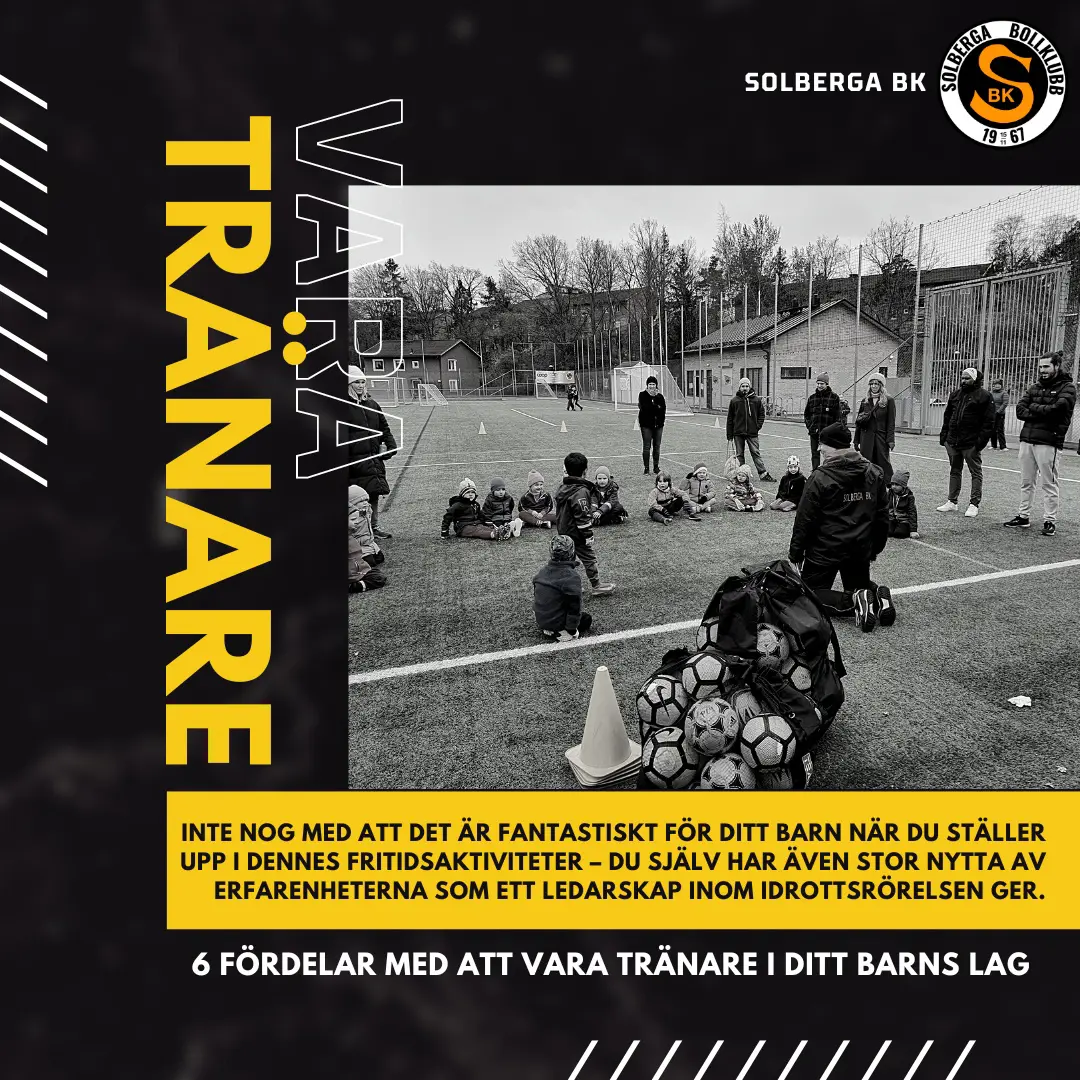 BLI EN AV VÅRA LEDARE I SOLBERGA BK