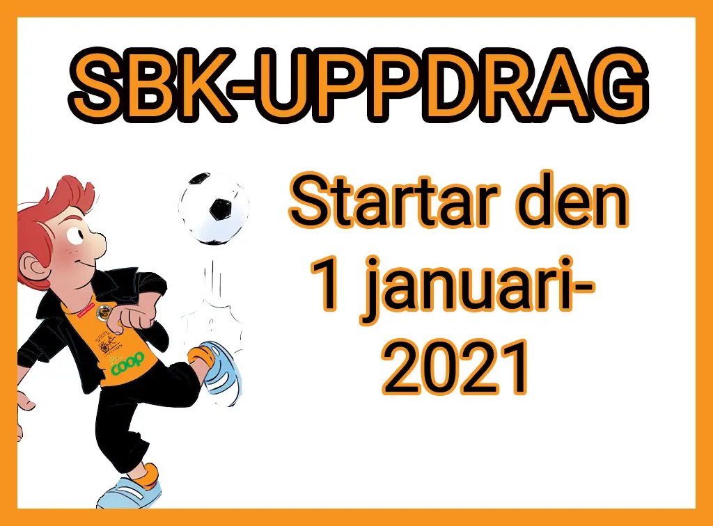 SBK-UPPDRAGET startar den 1 januari 2021 och pågår till den 24 januari 2021.