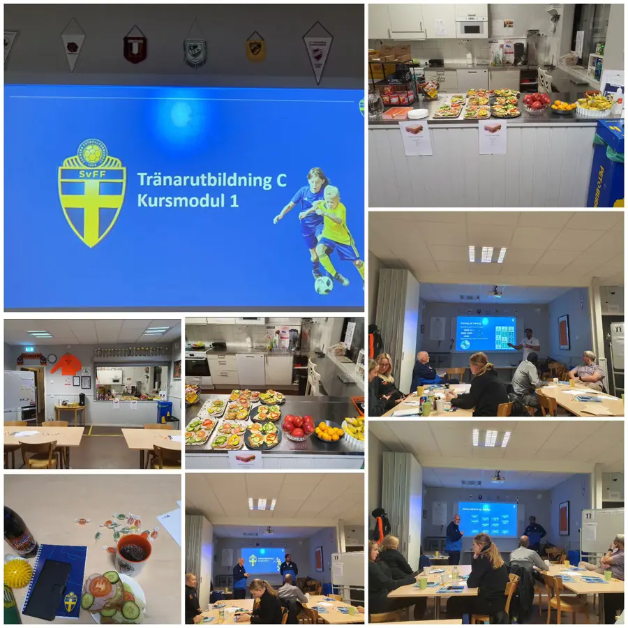 Söndagen den 25 november genomförde SBK tränarutbildningen C1 tillsammans med Stockholms fotbollsförbund i klubblokalen och på Solberga bollplan.