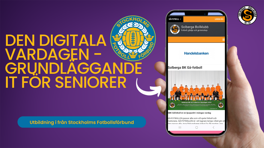 Utbildning från Stockholmsfotbollsförbund