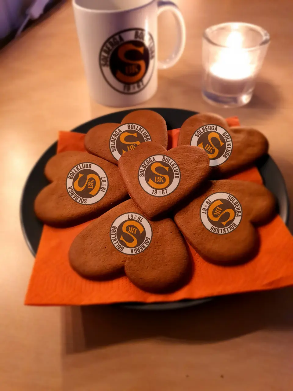 SBK pepparkaka till fikat :-)