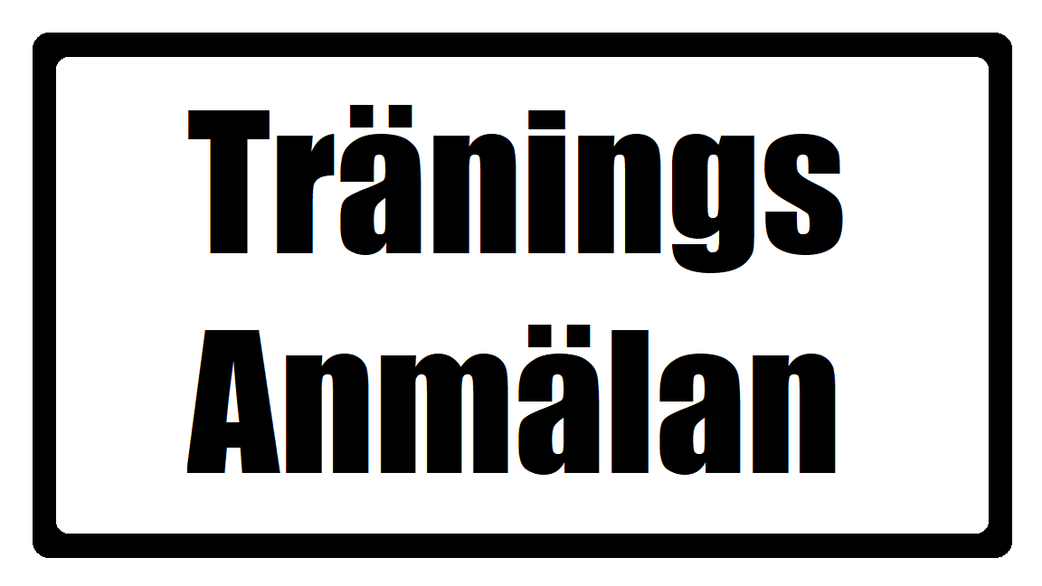 Tränings Anmälan
