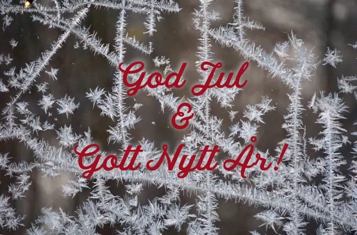 God Jul och Gott Nytt År!