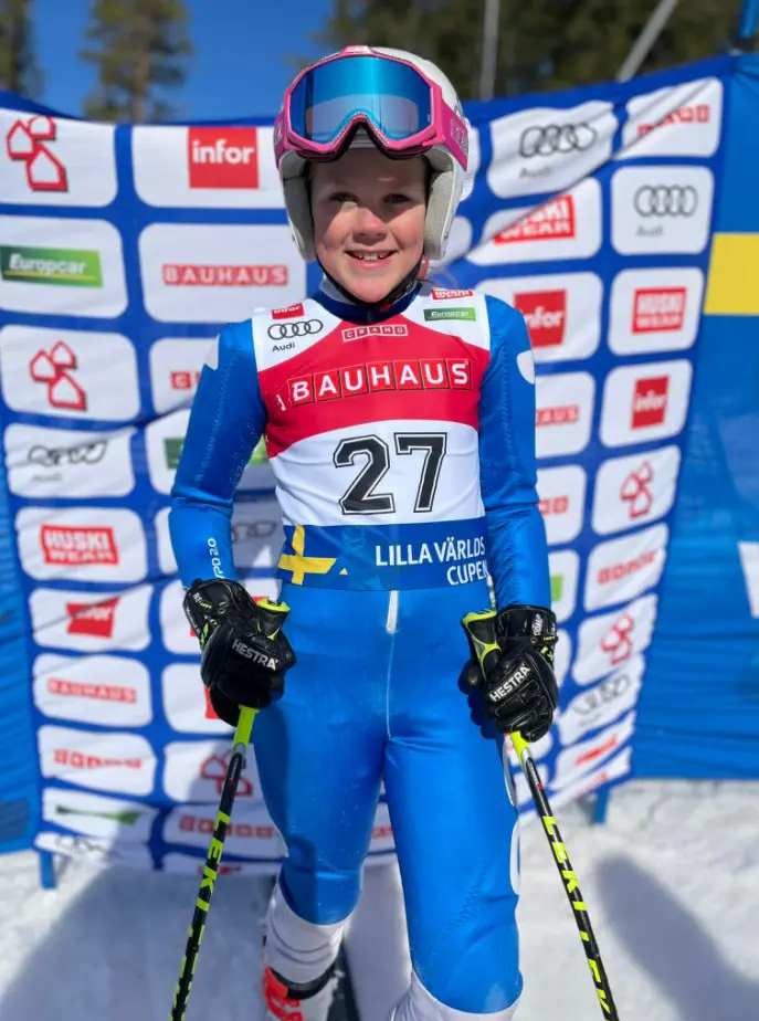 Stina Bängs - 5:a i GS, 4:a i SL och dubbla silver i lagtävlingarna.