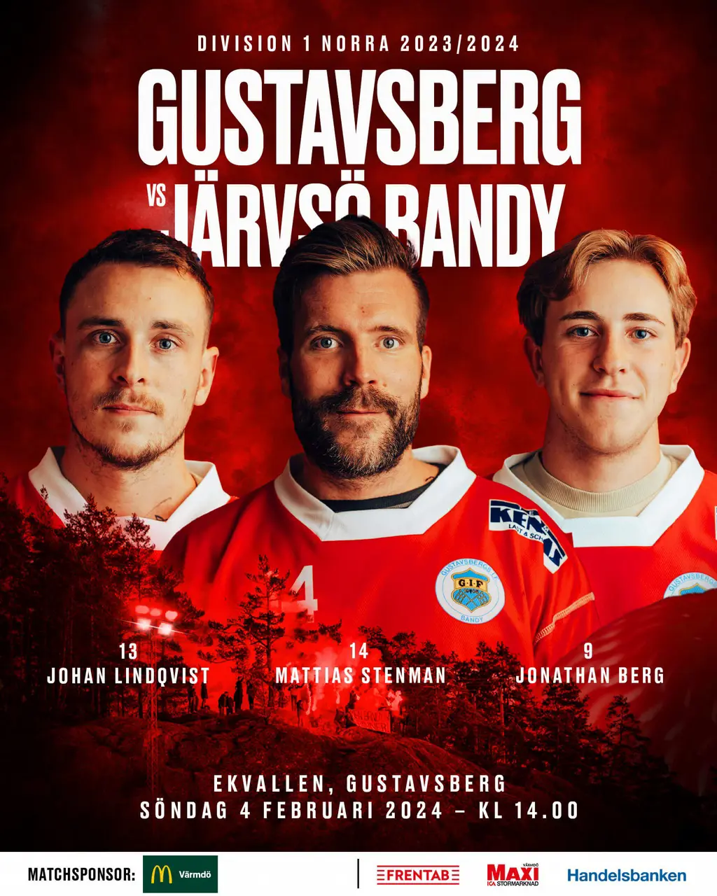 Gustavsberg-Järvsö, söndag 4 februari, 2024.