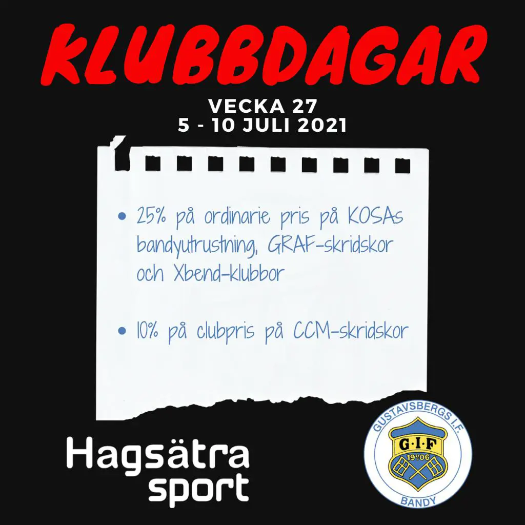 Klubbvecka Hagsätra Sport 2021