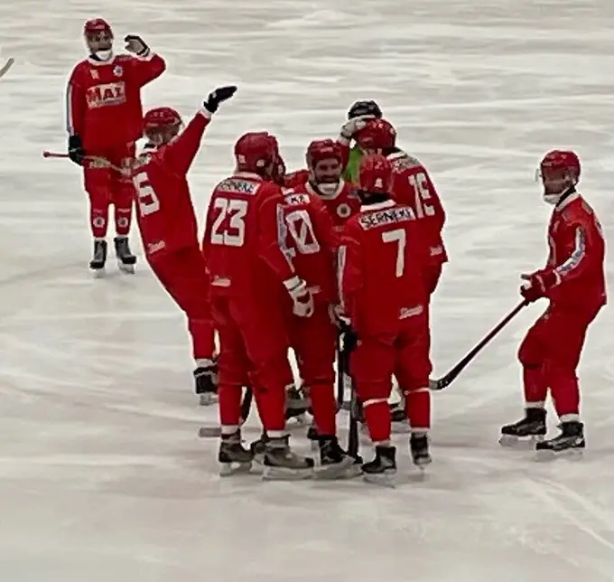 En gång fick vi fira i matchen mot Tillberga