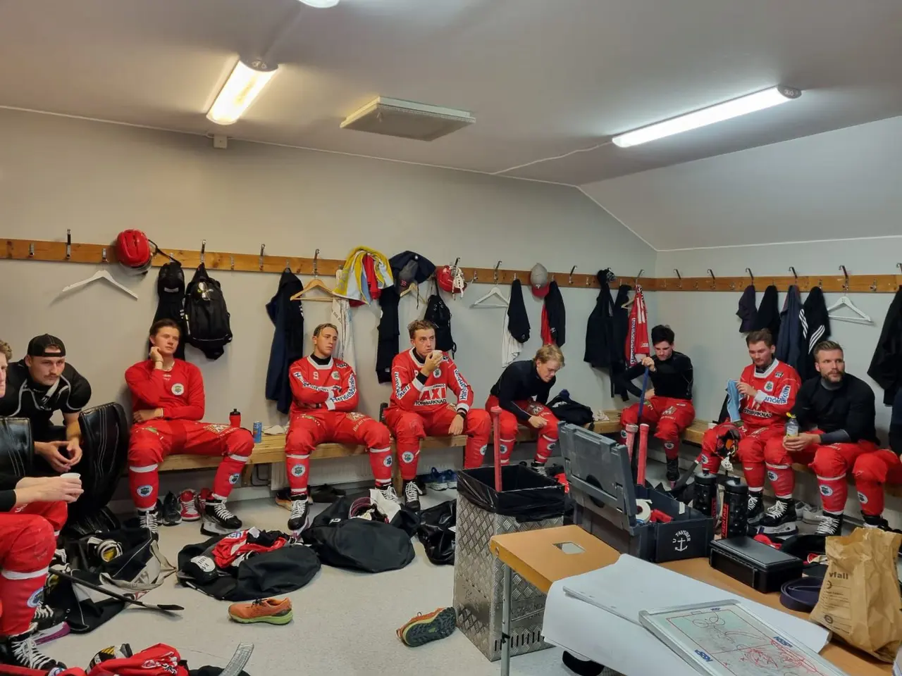 Inför träningsmatch mot Västanfors