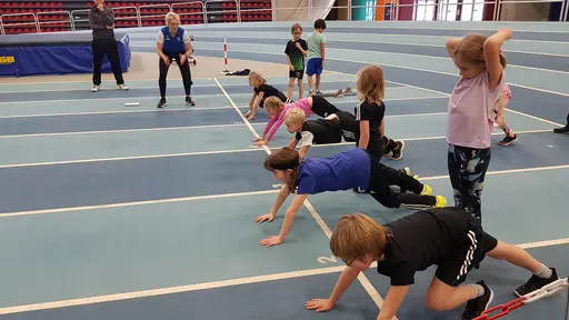 Bilder från träningsdagen