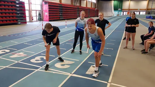Bilder från träningsdagen