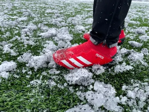 Vi snittar 30 killar på våra träningar - året runt, fantastiskt! 
