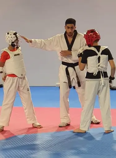 Motivationen flödar till att bli en ännu bättre Taekwondo utövare.