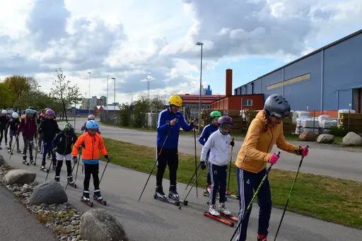 Tack till Lise från Andrarums IF för ett annorlunda och mycket uppskattat träningspass!