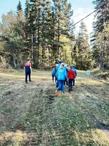 Läger på skidstugan 5 oktober 2024.
