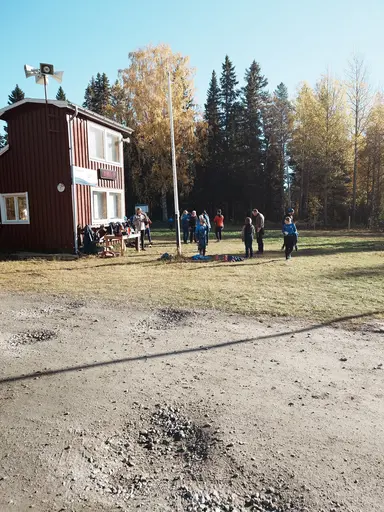 Läger på skidstugan 5 oktober 2024.