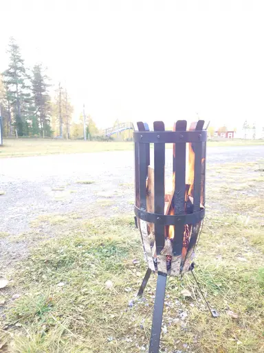 Läger på skidstugan 5 oktober 2024.