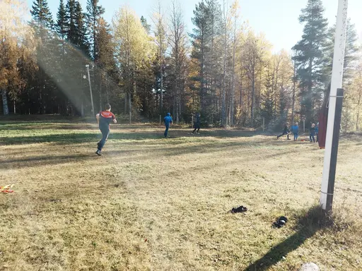 Läger på skidstugan 5 oktober 2024.