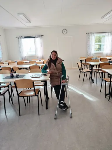 Läger på skidstugan 5 oktober 2024.