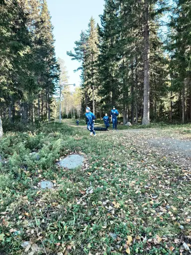 Läger på skidstugan 5 oktober 2024.