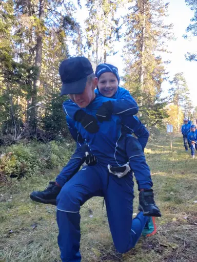 Läger på skidstugan 5 oktober 2024.