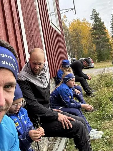Läger på skidstugan 5 oktober 2024.