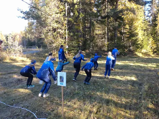 Läger på skidstugan 5 oktober 2024.