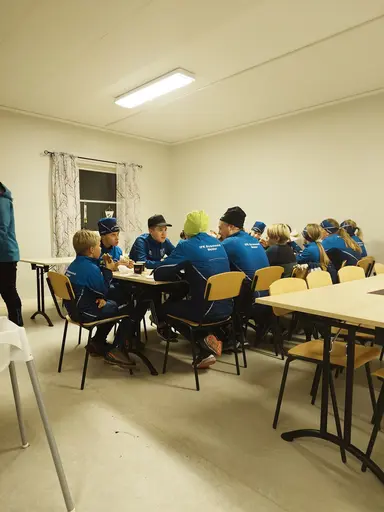 Sista träningen innan lov med fika såklart !