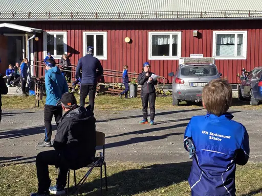 Läger på skidstugan 5 oktober 2024.