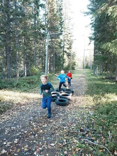 Läger på skidstugan 5 oktober 2024.
