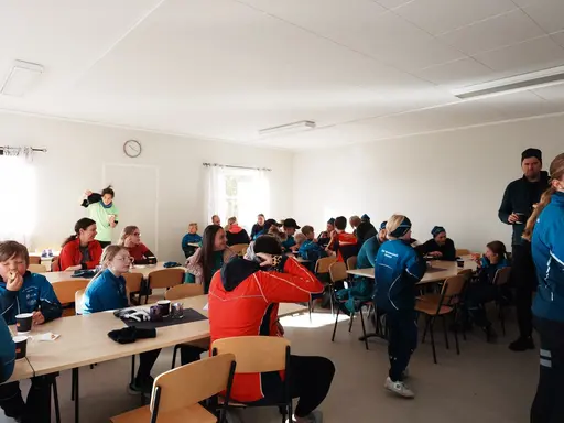 Läger på skidstugan 5 oktober 2024.