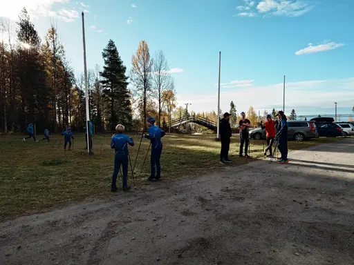 Läger på skidstugan 5 oktober 2024.