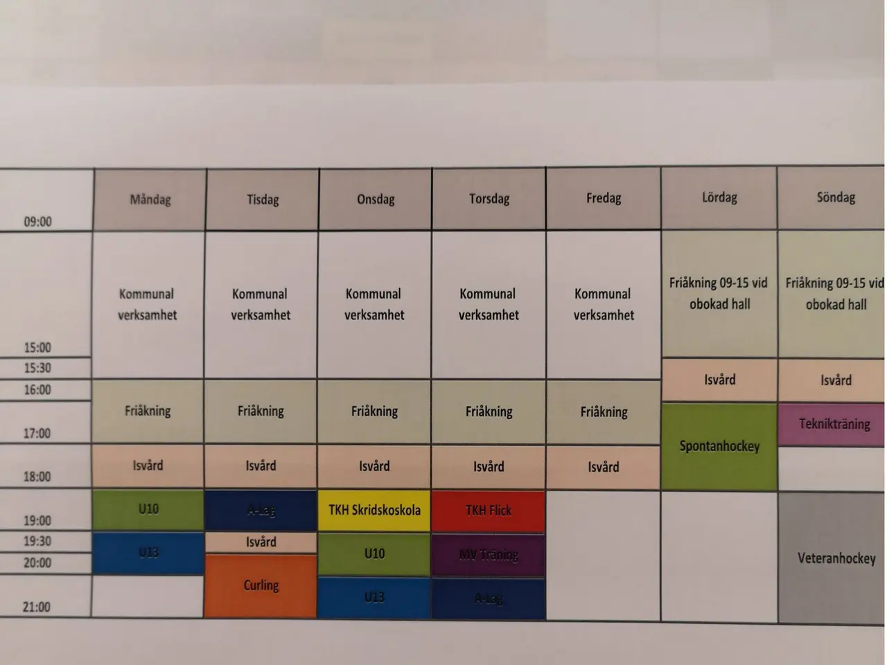 Isschema 2022/23