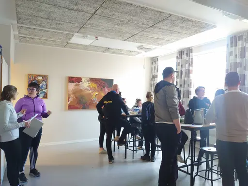 Avslutningsmöte 25 april, Folkets hus.