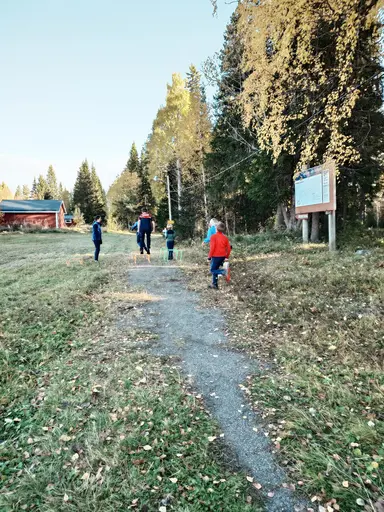 Läger på skidstugan 5 oktober 2024.